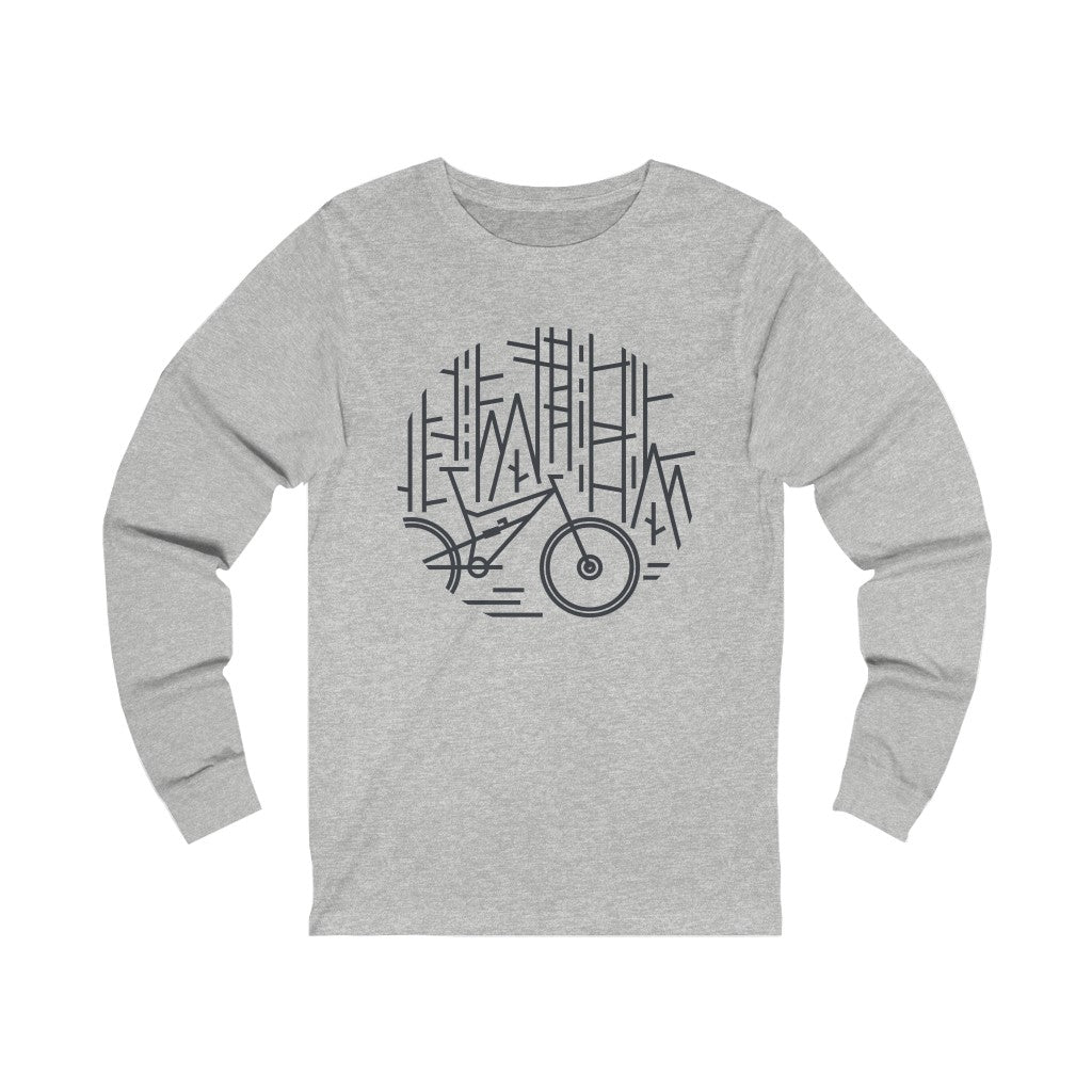 Forest Sketch Mens Long Sleeve