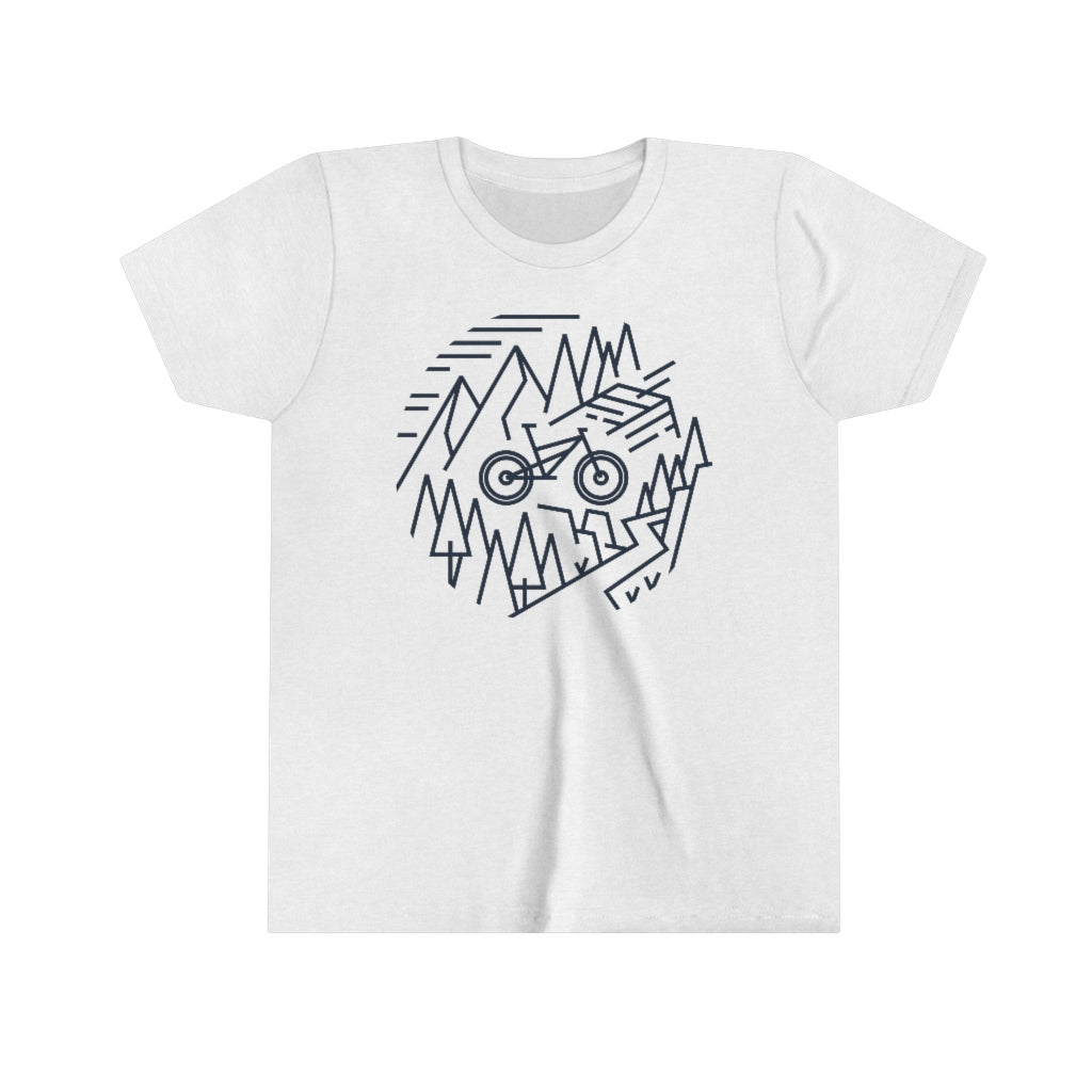 MTB Sketch Youth T-shirt