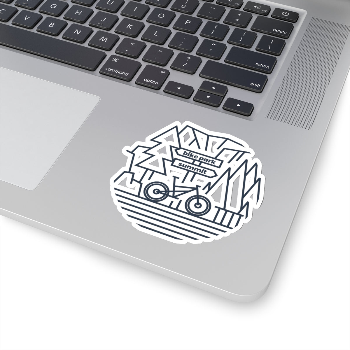 Bike Park Transparent Sticker