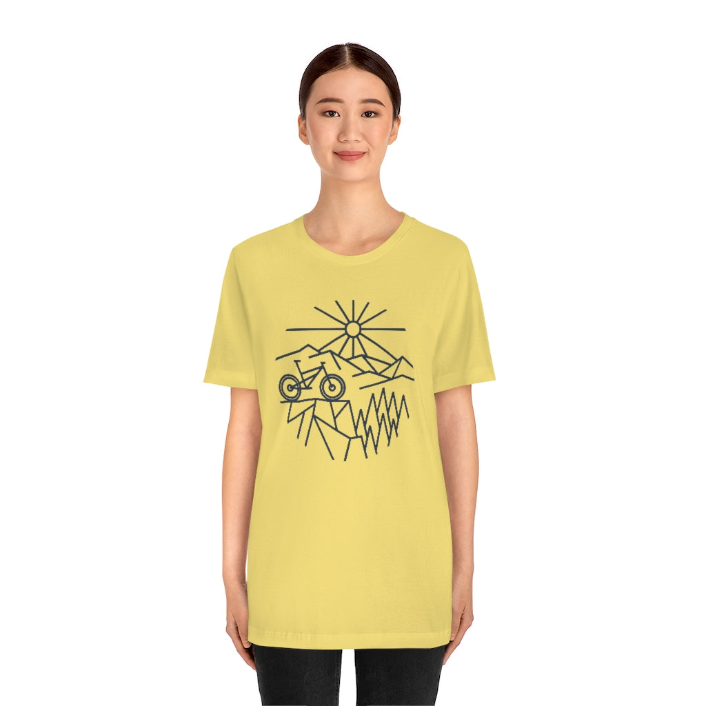 Sunrise Bike Womens T-shirt