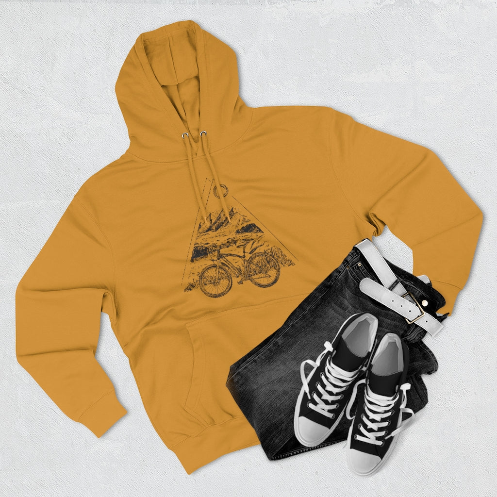 Mountain Sketch Adult Unisex Hoodie