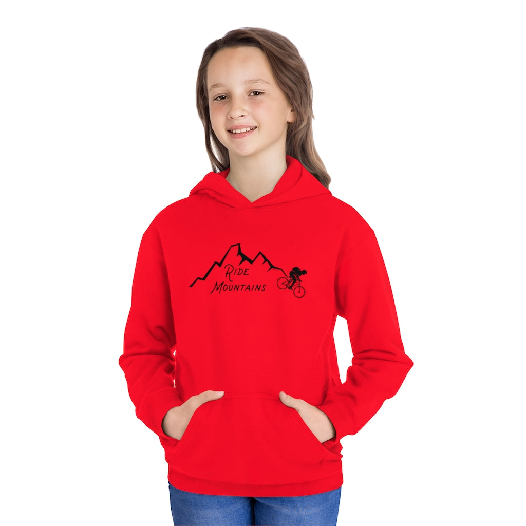 Ride Mountains Youth Fleece Hoodie