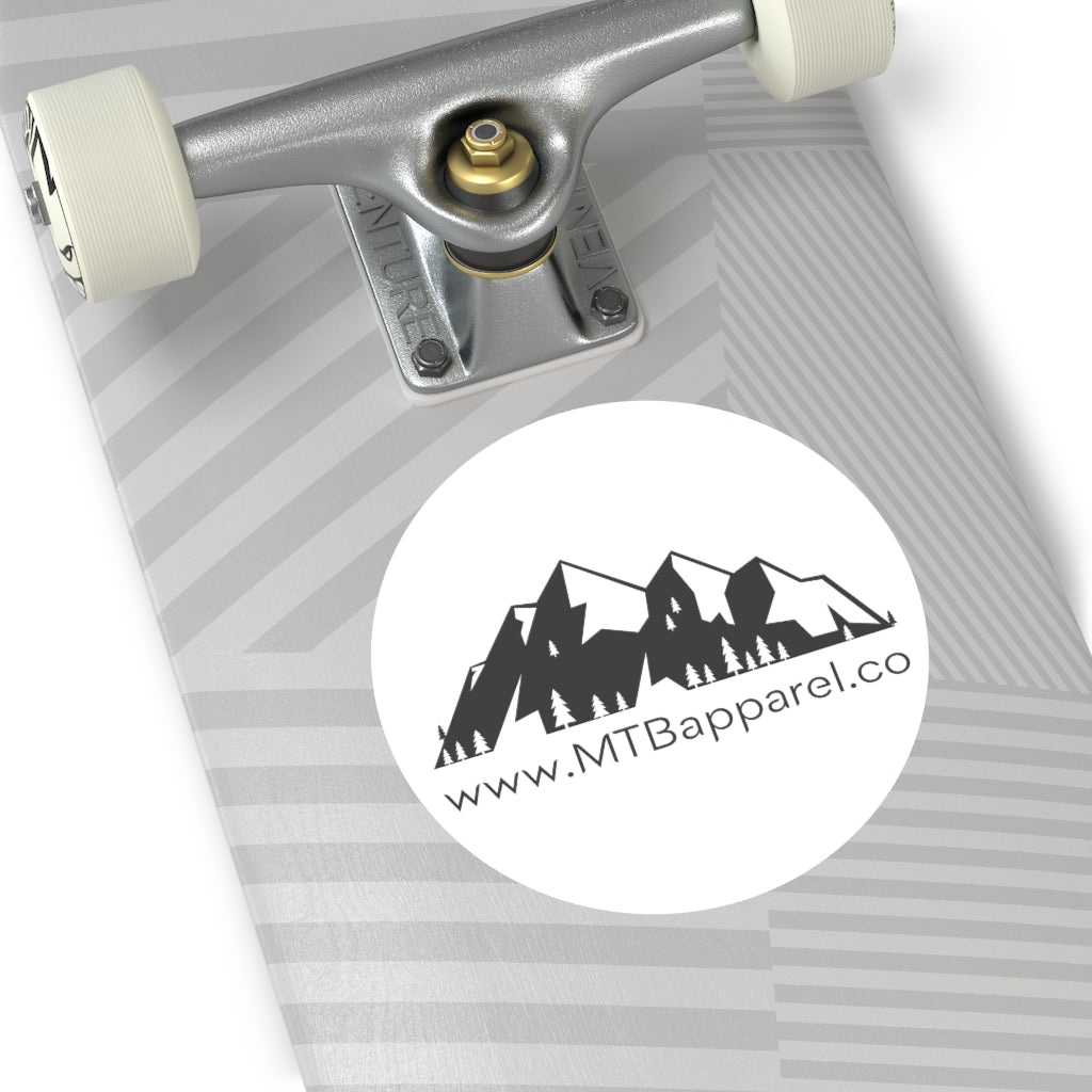 MTB Round Vinyl Sticker