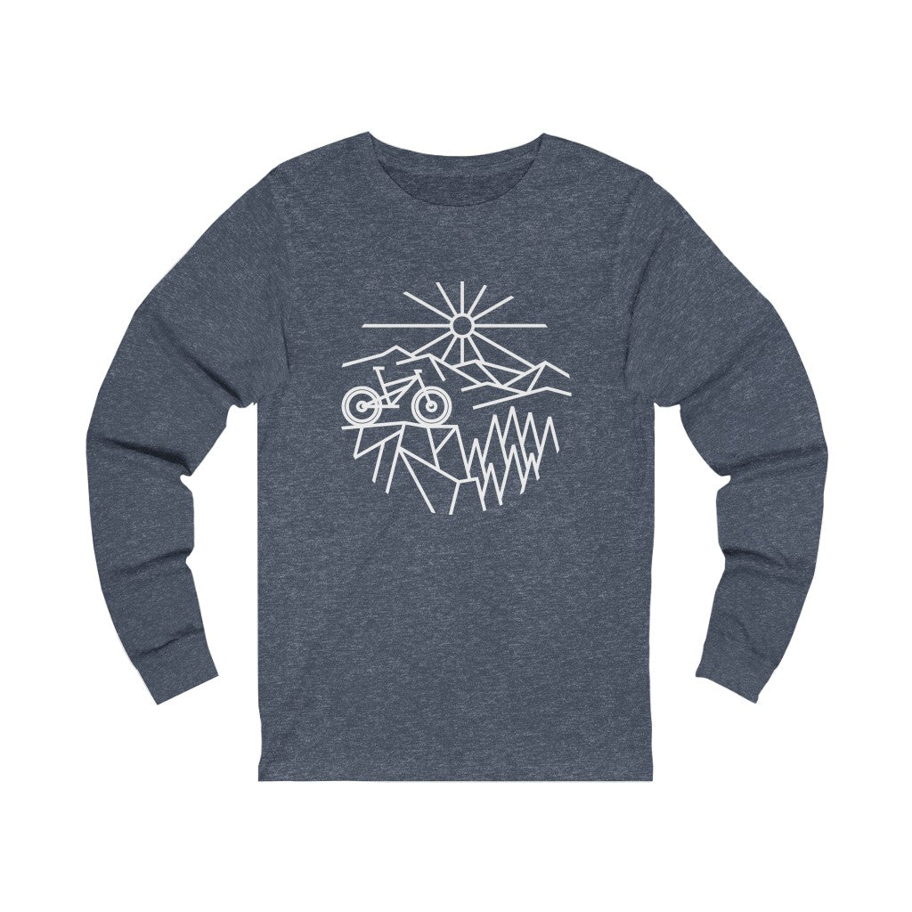 Mountain Sunrise Mens Long Sleeve