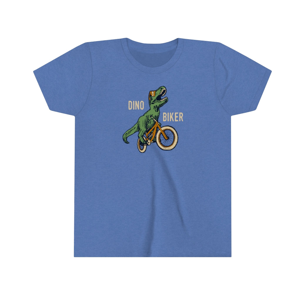 Dino Biker Youth T-shirt