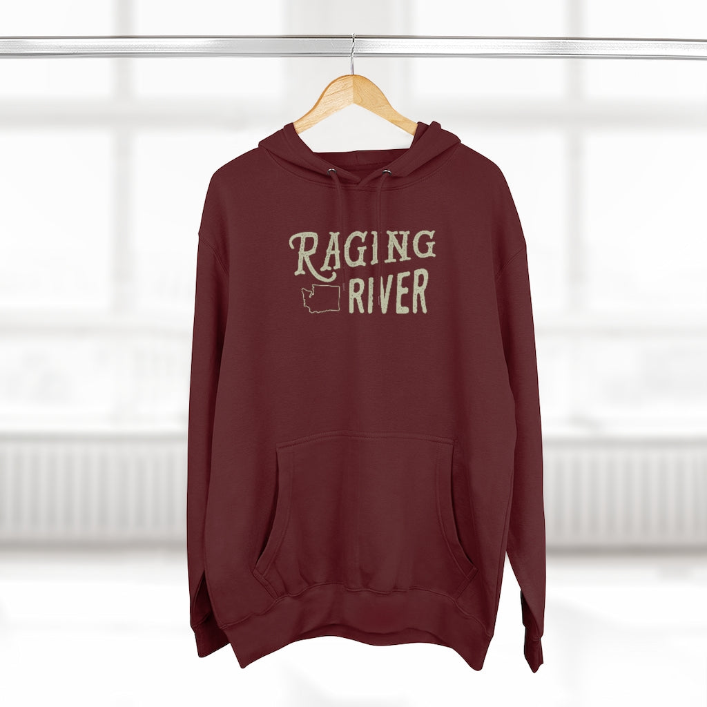 Raging River WA Adult Hoodie