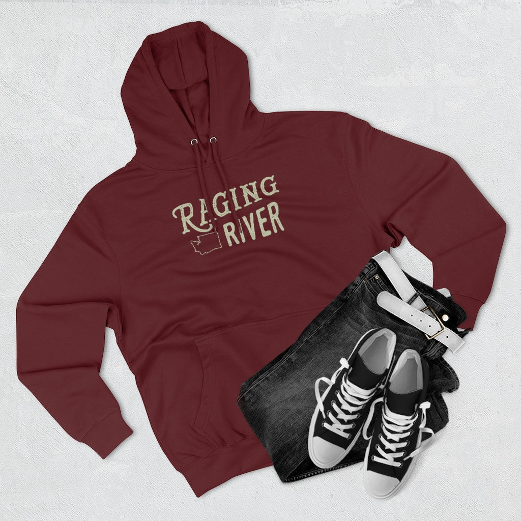 Raging River WA Adult Hoodie