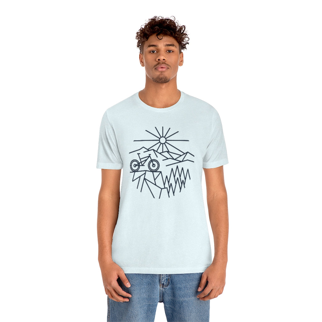 Sunrise Bike Womens T-shirt