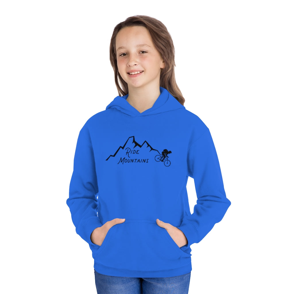 Ride Mountains Youth Fleece Hoodie