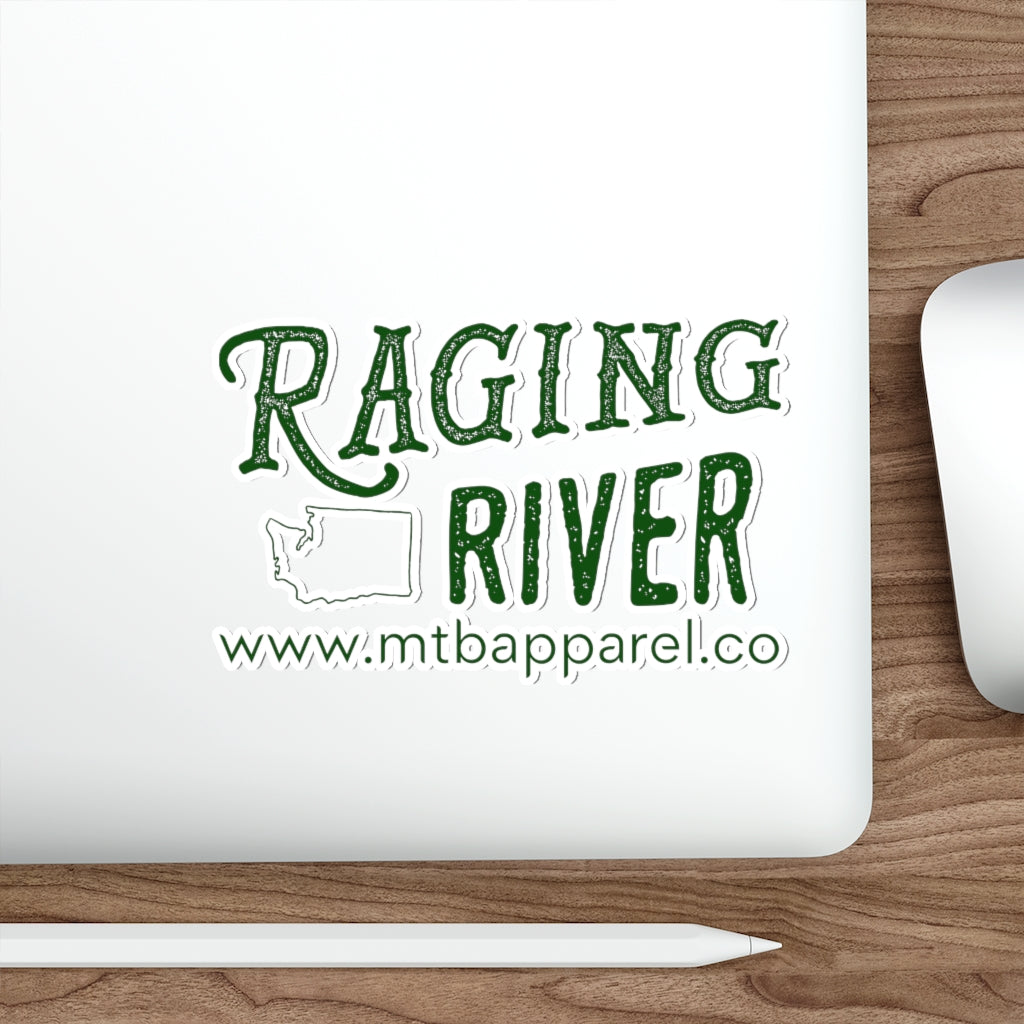 Raging River Die-Cut Sticker