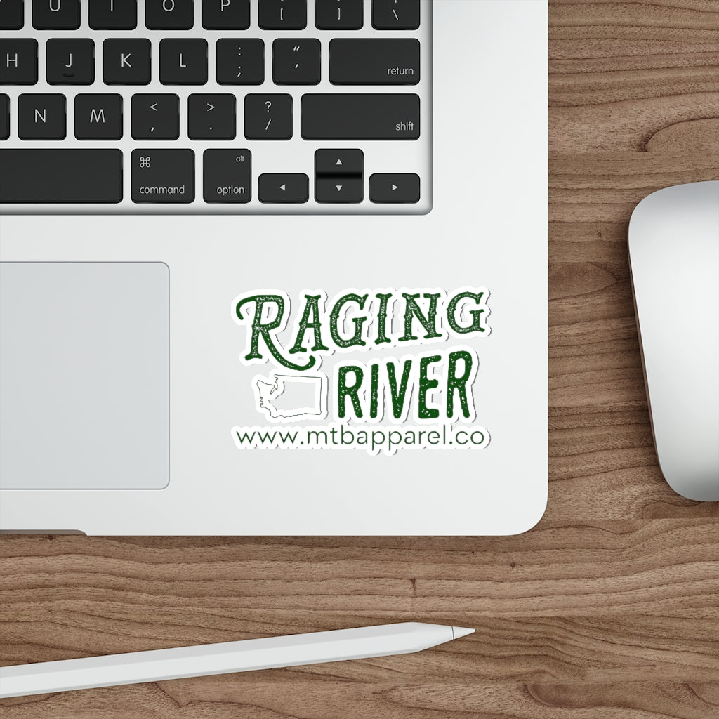 Raging River Die-Cut Sticker