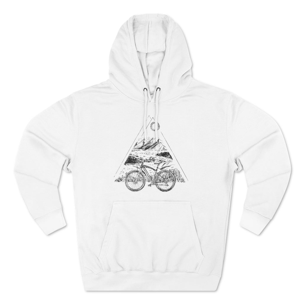 Mountain Sketch Adult Unisex Hoodie