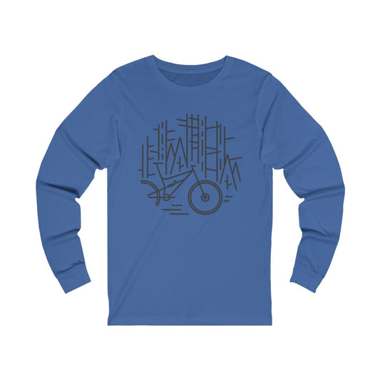 Forest Sketch Mens Long Sleeve