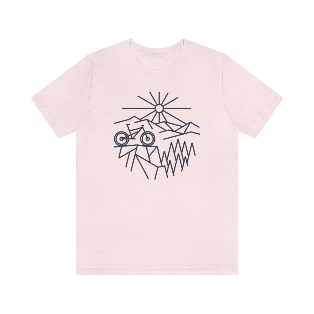 Sunrise Bike Womens T-shirt