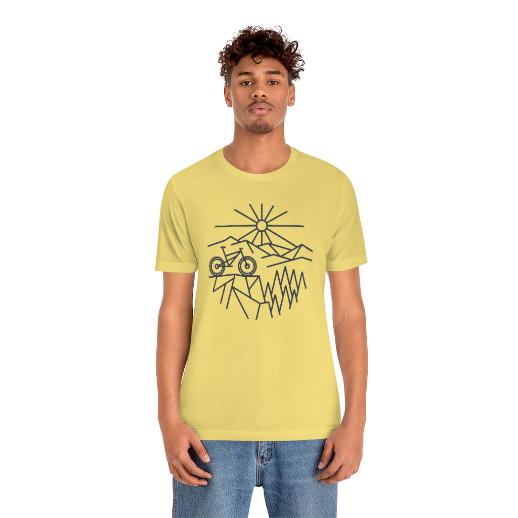 Sunrise Bike Womens T-shirt